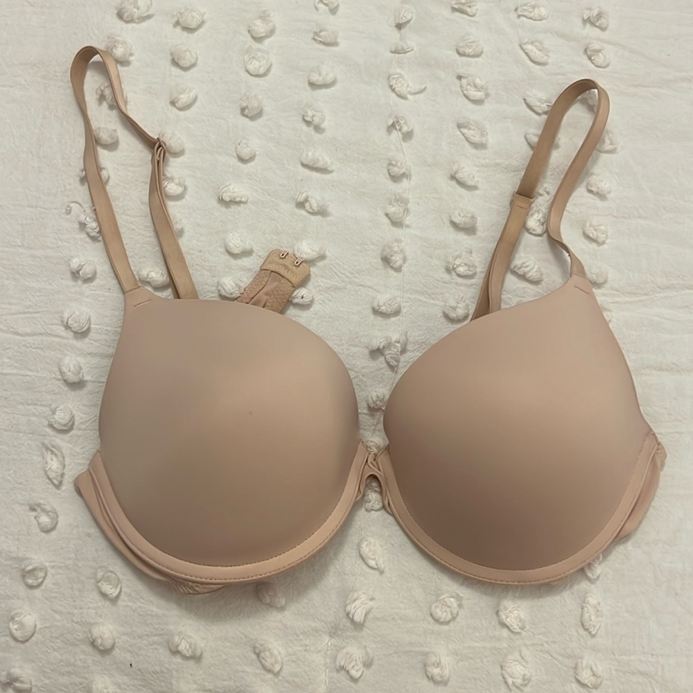 34C PINK Wear Everywhere Push Up Bra